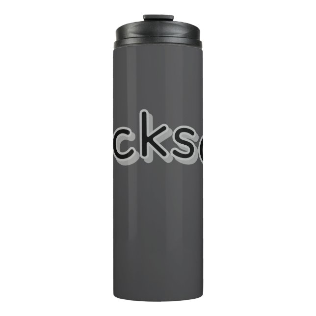 Jackson Jungenname, Thermosbecher (Vorderseite)