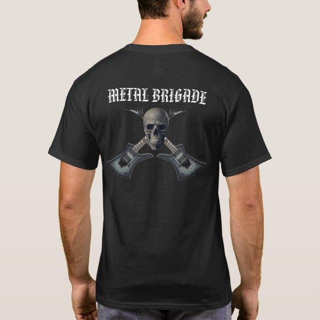 Jackson Kelly Guitar Metal Brigade Shirt (Rückseite)