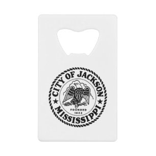 Jackson Mississippi Geldbeutel Flaschenöffner