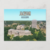 Jackson Mississippi Hauptstadt Downtown