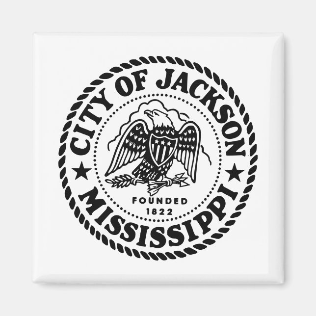 Jackson Mississippi Magnet (Vorne)