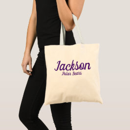 Jackson Polar BearsSchool Massillon, Ohio Tasche