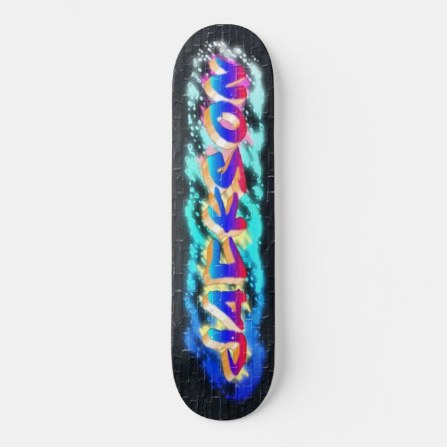 JACKSON-Skateboard für kundenspezifische Graffiti Skateboard (Vorderseite)