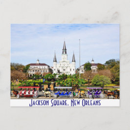 Jackson Square in New Orleans, Louisiana Postkarte