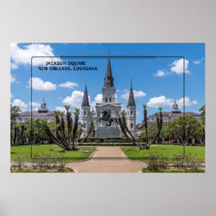 Jackson Square New Orleans Poster