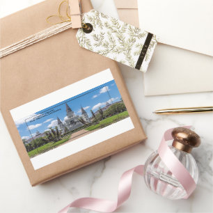 Jackson Square New Orleans Rechteckiger Aufkleber