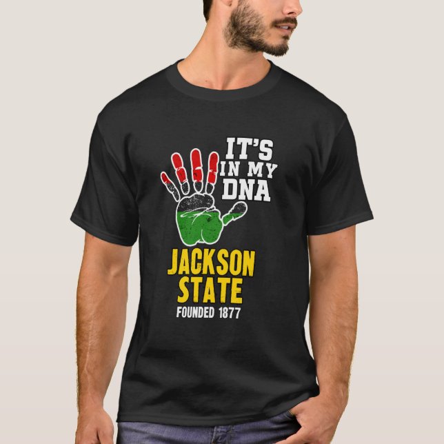 Jackson State, JSU, Souvenir HBC-Design T-Shirt (Vorderseite)