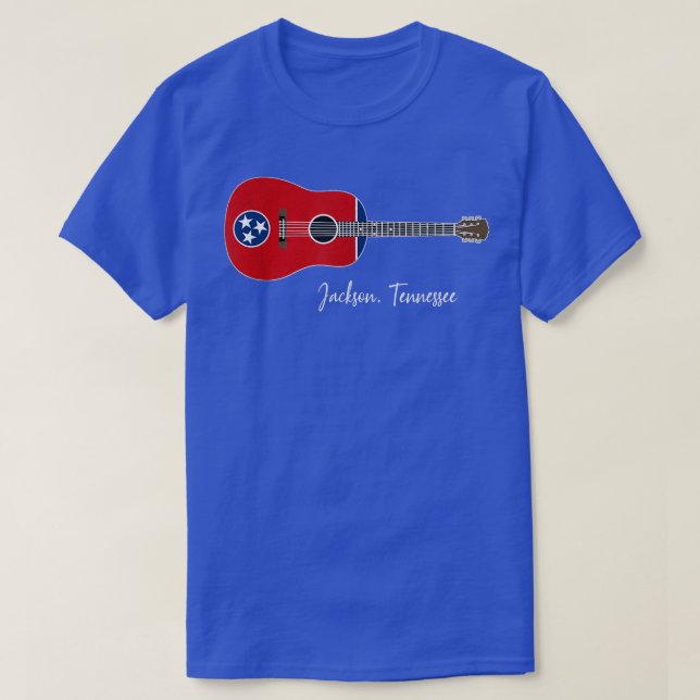 Jackson Tennessee Guitar  T-Shirt (Design vorne)