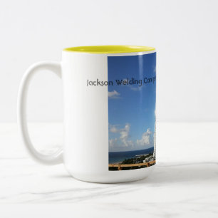 Jackson Welding Company Miami Florida 2014 Kaffee Zweifarbige Tasse