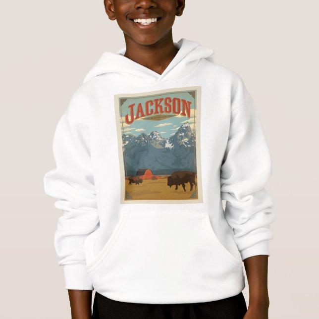 Jackson | Wyoming Hoodie (Vorderseite)