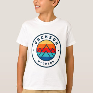 Jackson Wyoming Ski Snowboarding Family Ski Tri T-Shirt