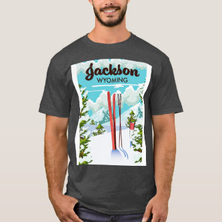 Jackson Wyoming Skipposter T-Shirt
