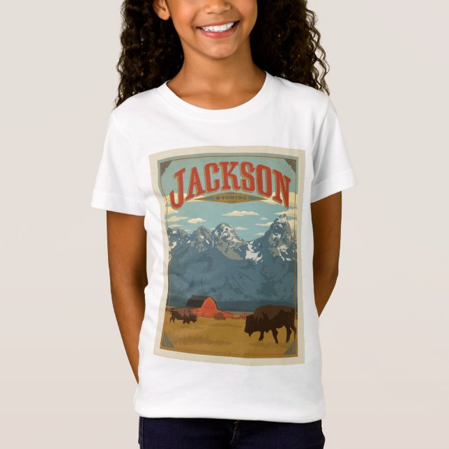 Jackson | Wyoming T-Shirt (Vorderseite)