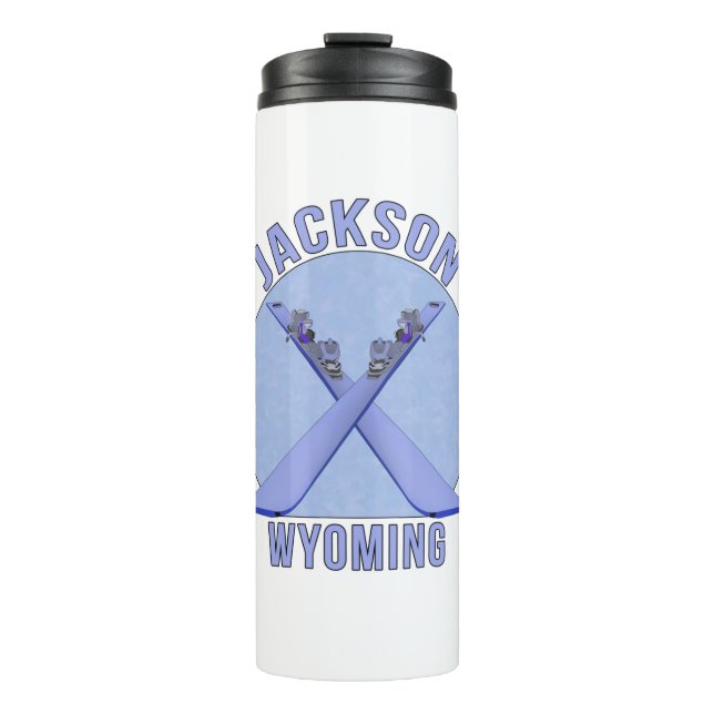 Jackson, Wyoming Thermosbecher (Vorderseite)