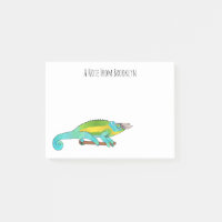 Jacksons Chamäleon-Cartoon-Abbildung