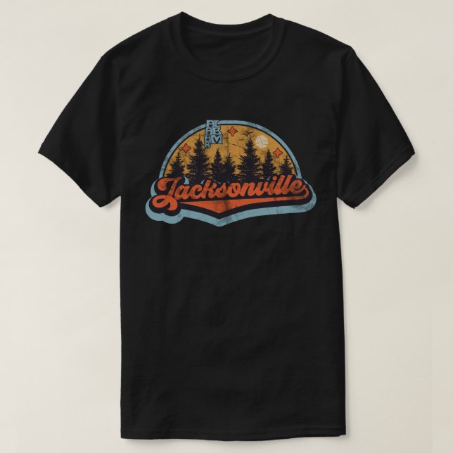 Jacksonville, Alabama T-Shirt (Design vorne)