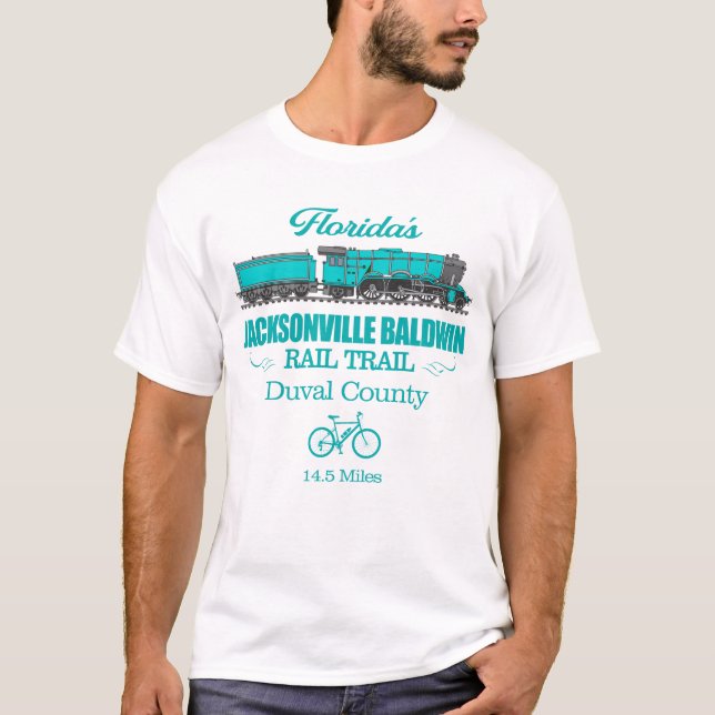 Jacksonville Baldwin Rail Trail (RT2) T-Shirt (Vorderseite)