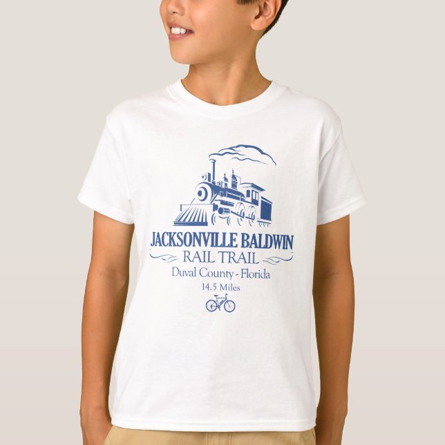 Jacksonville Baldwin Rail Trail (RT) T-Shirt (Vorderseite)