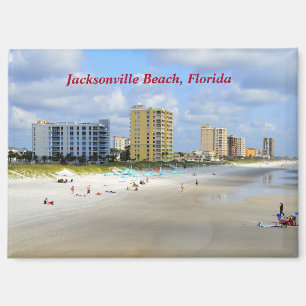 Jacksonville Beach Florida Magnet