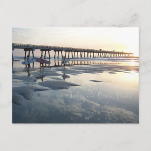 Jacksonville Beach, Florida Postkarte