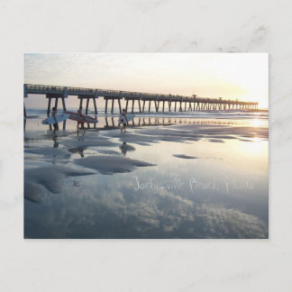 Jacksonville Beach, Florida Postkarte