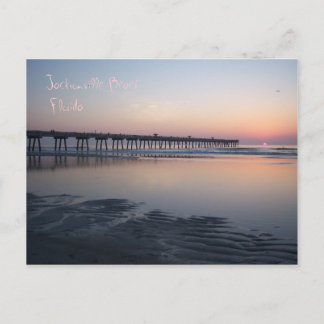 Jacksonville Beach, Florida - Sunrise Postkarte