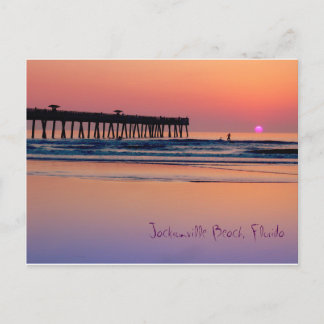 Jacksonville Beach, Sunrise Postkarte