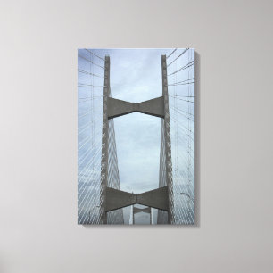 Jacksonville Bridge, Florida Leinwanddruck