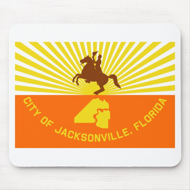 Jacksonville Flag Mousepad (Vorne)