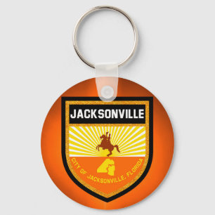 Jacksonville Flag Schlüsselanhänger