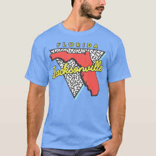 Jacksonville Florida 80er Design Souvenirs1 T-Shirt