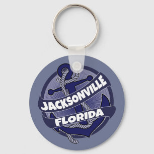Jacksonville Florida Ankerwürfel Schlüsselanhän Schlüsselanhänger