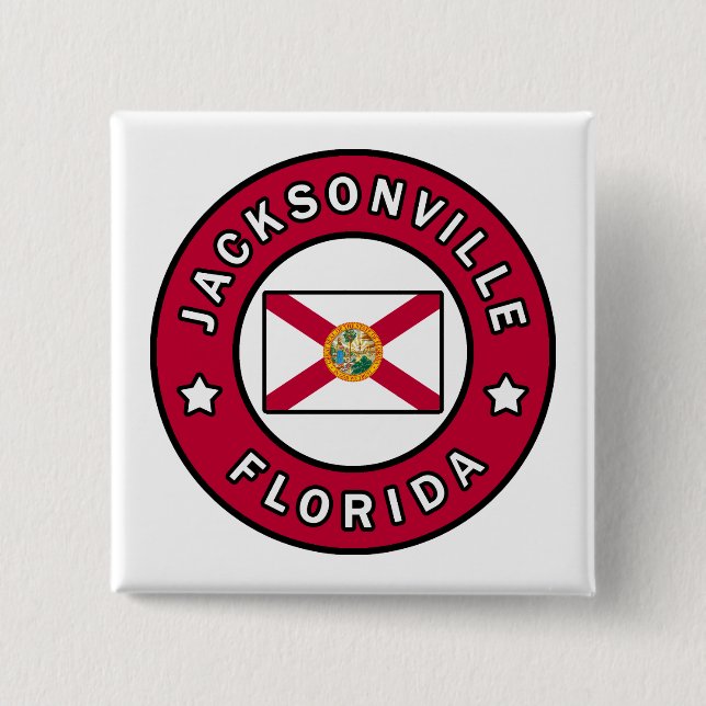 Jacksonville Florida Button (Vorderseite)
