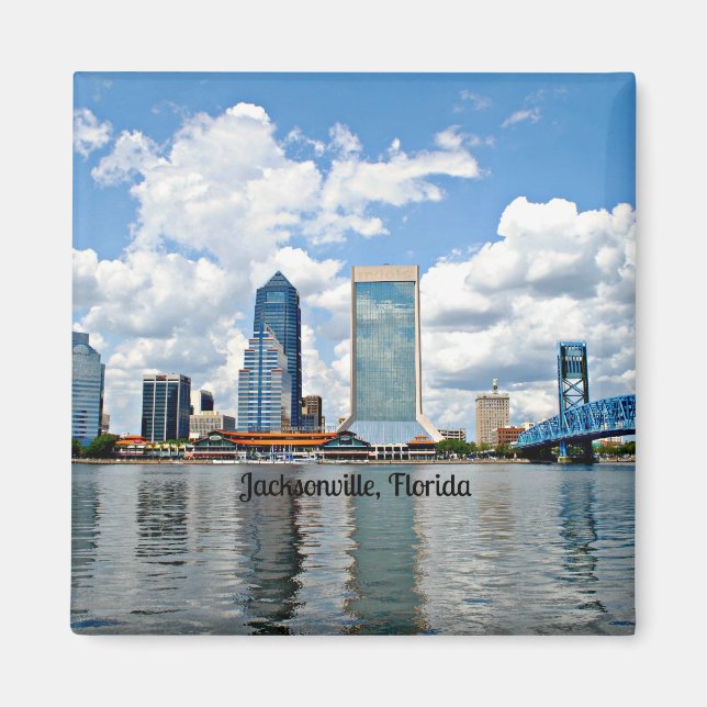 Jacksonville, Florida City Magnet (Vorne)
