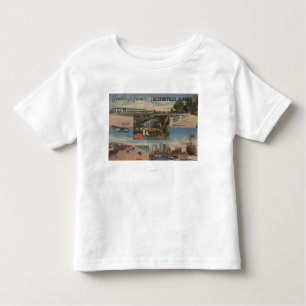 Jacksonville, Florida - Grüße von Kleinkind T-shirt