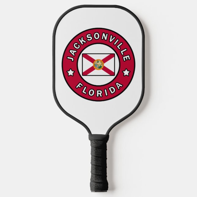 Jacksonville Florida Pickleball Schläger (Vorderseite)