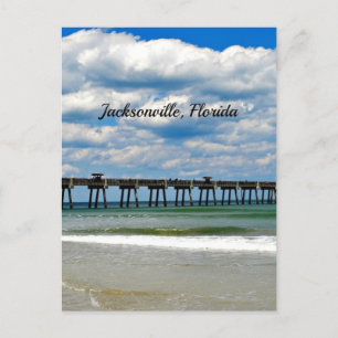 Jacksonville, Florida Pier Postkarte
