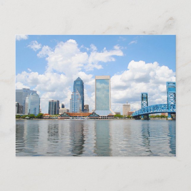 Jacksonville, Florida Postkarte (Vorderseite)