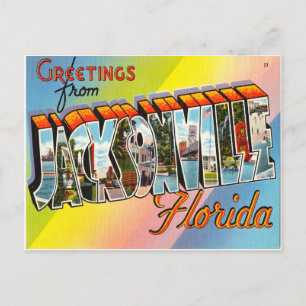 Jacksonville Florida Postkarte