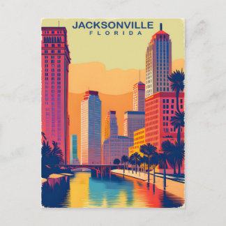 Jacksonville, Florida, Reisen Postkarte
