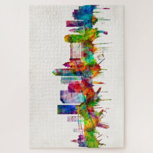 Jacksonville Florida Skyline Puzzle