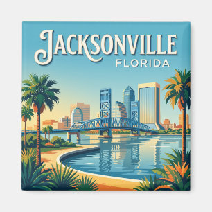 Jacksonville Florida USA Magnet