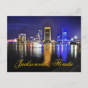 Jacksonville, Florida, USA Postkarte