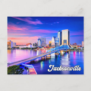 Jacksonville, Florida, Vereinigte Staaten Postkarte