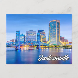 Jacksonville, Florida, Vereinigte Staaten Postkarte