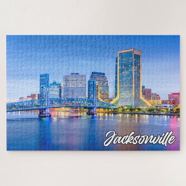 Jacksonville, Florida, Vereinigte Staaten Puzzle (Horizontal)