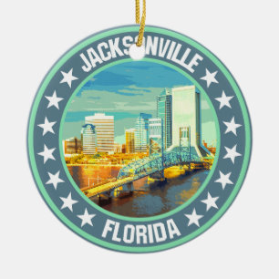 Jacksonville Keramik Ornament