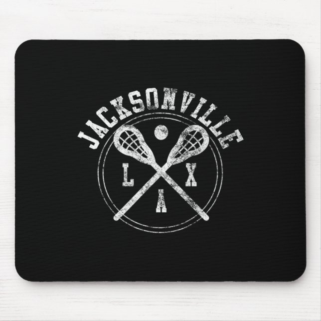 Jacksonville Lacrosse Lax Logo Mousepad (Vorne)