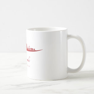 Jacksonville skyline im Netz Tasse