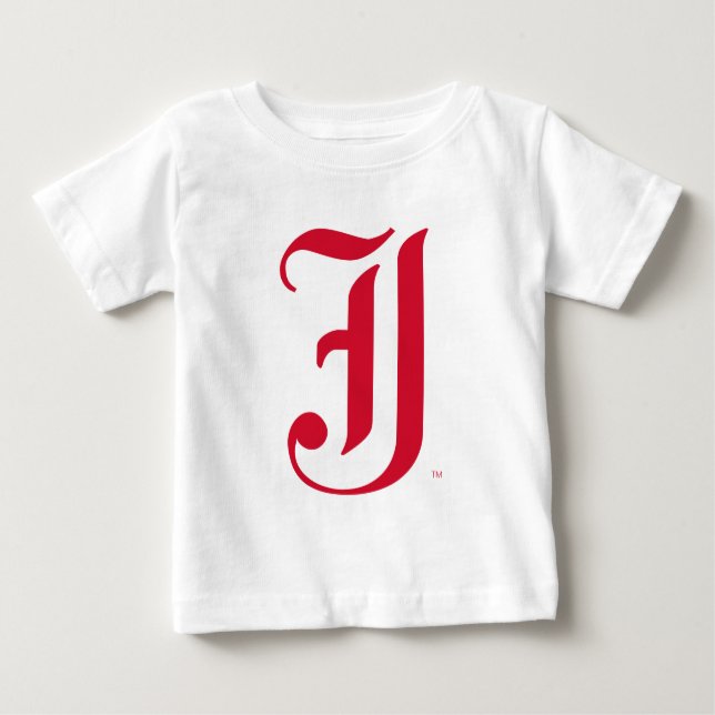 Jacksonville Staat University Classic JSU Letter Baby T-shirt (Vorderseite)